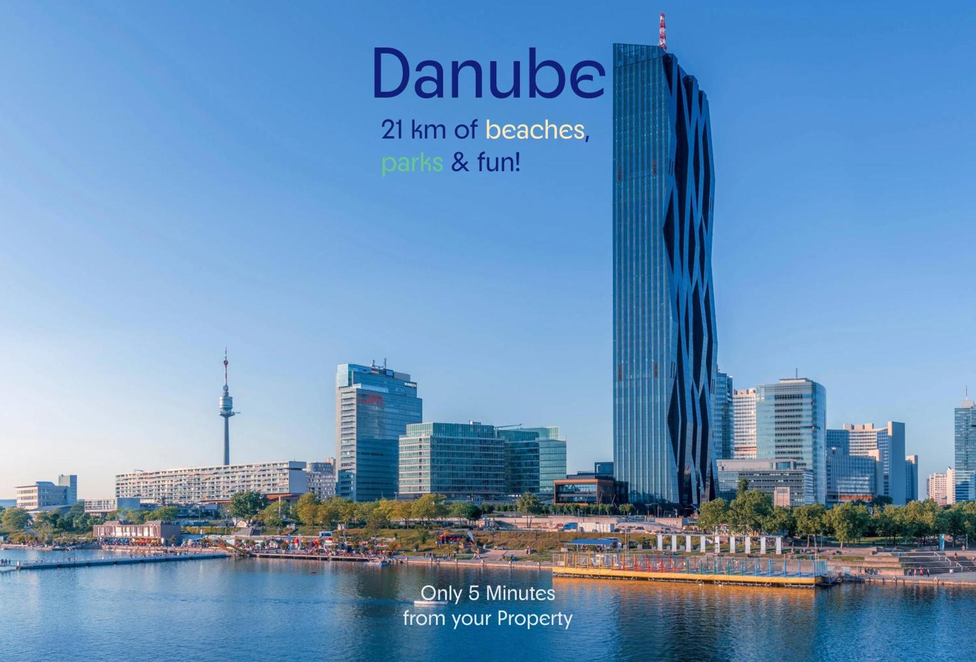 Welcoming 2Br Apt. Near Danube & Millenium Tower 비엔나 외부 사진